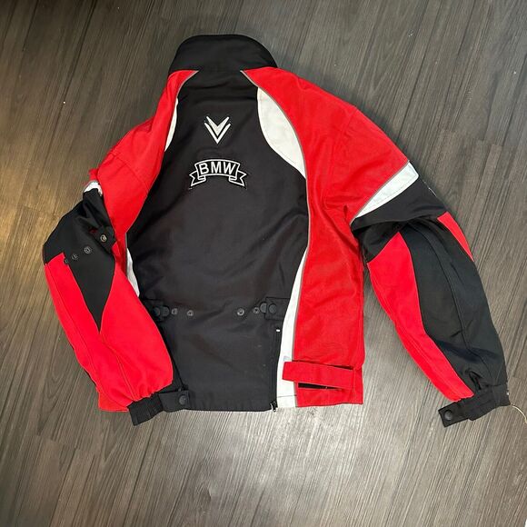 Frank Thomas Aqua Pore Advanced Padded Motorcycle Jacket Men’s Size Large Red - Picture 9 of 16